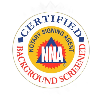 NNA Certified Notary Signing Agent Background Screened